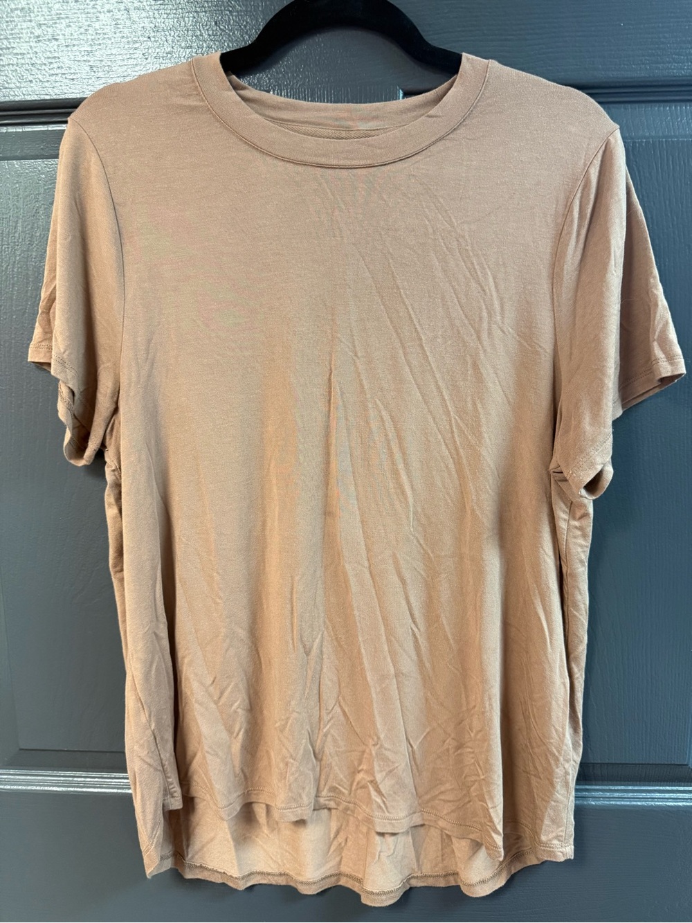 Everyday Crewneck Tee in Tan